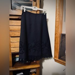 DONATED! Vintage Loft Steampunk Midi Skirt